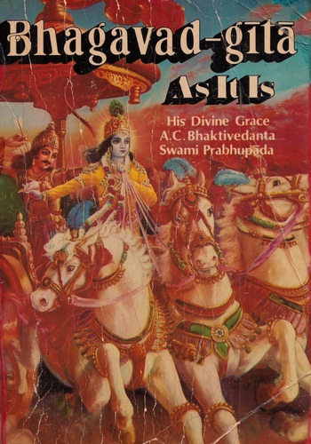  Шрила Прабхупада - «Бхагавад-гита как она есть» под редакцией Бхактиведанты Свами Прабхупады. Английская версия 1972 год